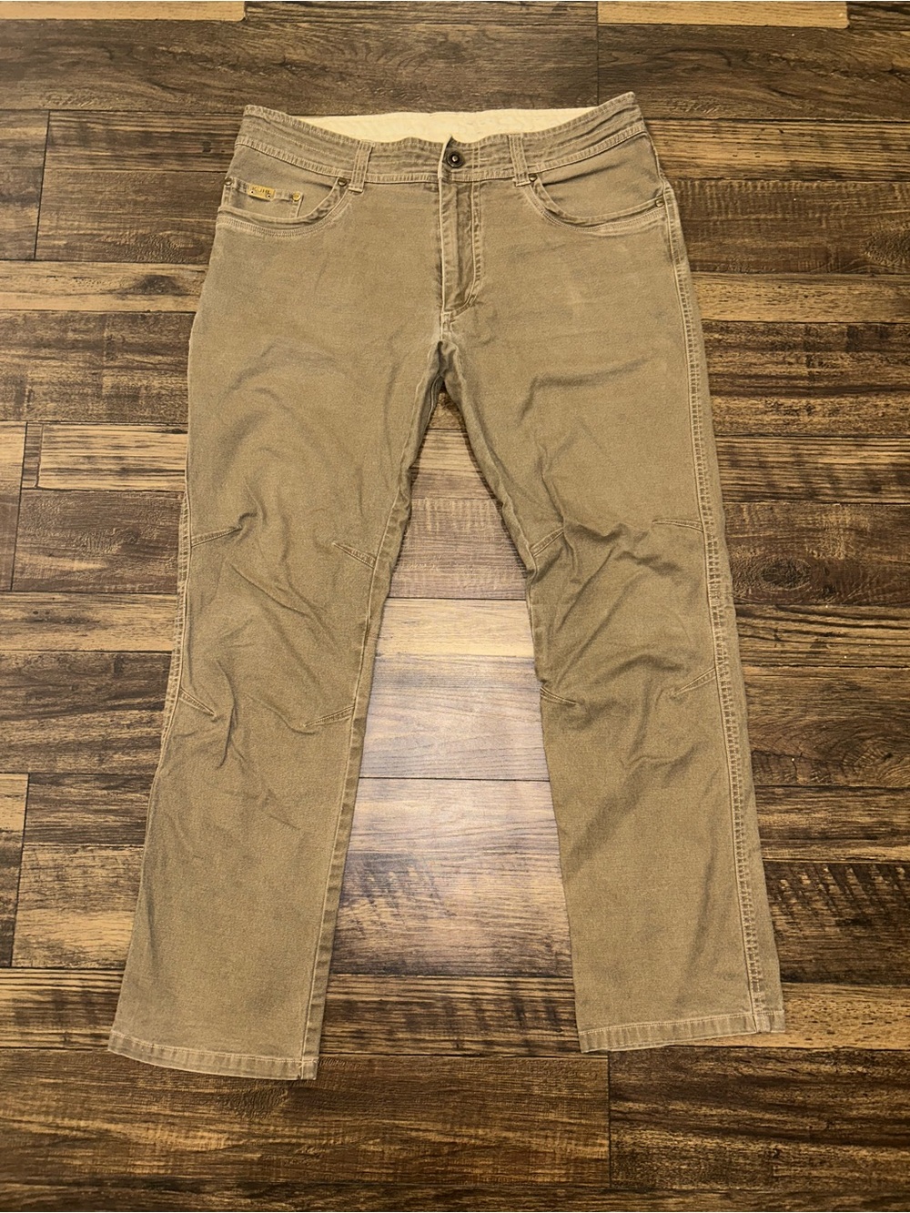 Kuhl Men's Brown Straight Jean Size 34x30